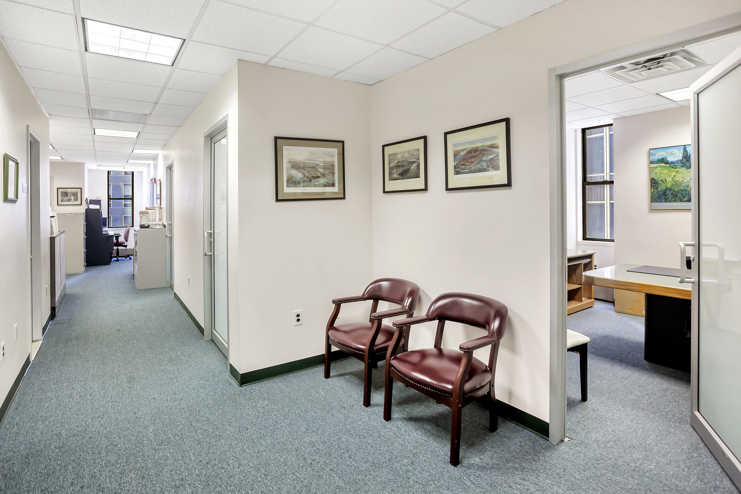 Photo of office space at 27 Whitehall Street, 4th Floor, in Lower Manhattan.
